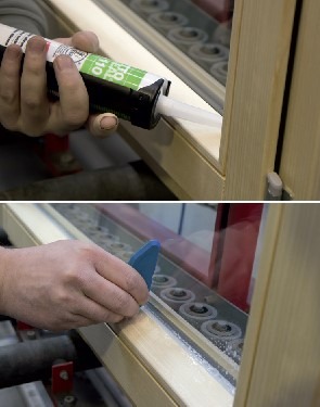Fensterabdichtung Durchführung